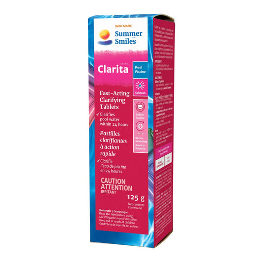 3007103-12 CLARITA 125G 4 TABLETS